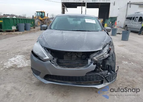2016 Nissan Sentra Sv z USA, uszkodzony, nr VIN 3N1AB7AP8GY284497